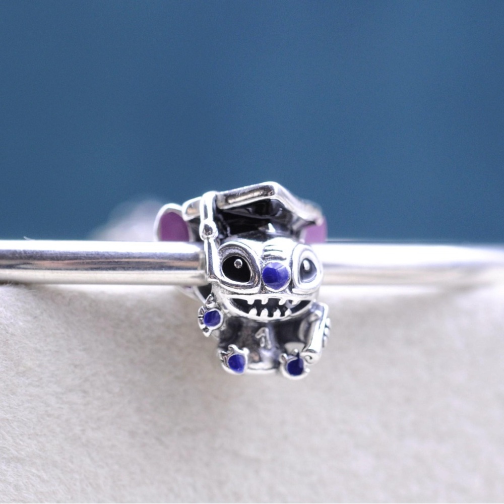 PANDORA Stitch Graduation Charm